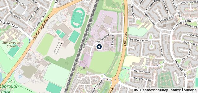 Map showing the location of Pit-Stop Auto Centres