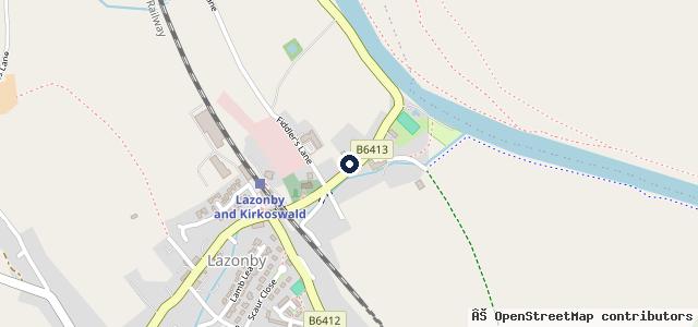 Map showing the location of R H Lace Car Sales