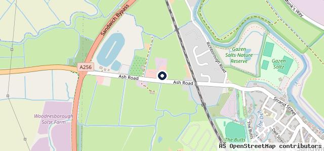 Map showing the location of Robinson Motors