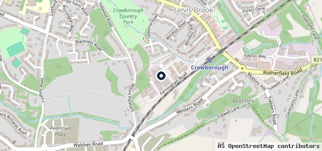 Map showing the location of A & G MOT, Tyre & Service Centre