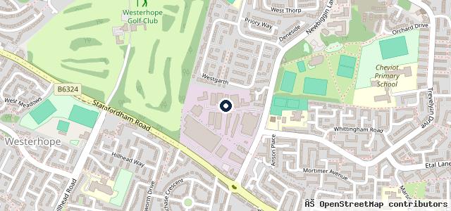 Map showing the location of A & M Motors