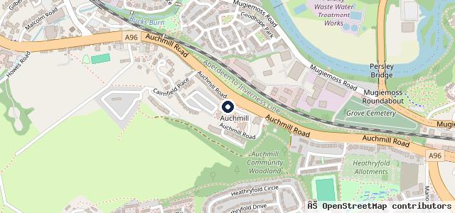 Map showing the location of AM Phillip Trucktech