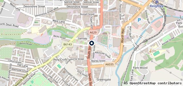 Map showing the location of Adam's Autos vehicle technicians ltd auto electricians