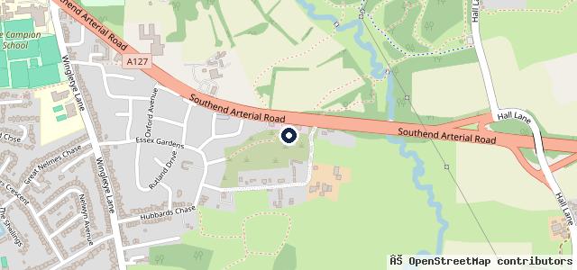 Map showing the location of AJ Servicing and Repairs