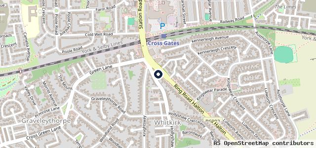 Map showing the location of Autoworkz Garage