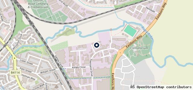 Map showing the location of Avm motor repairs