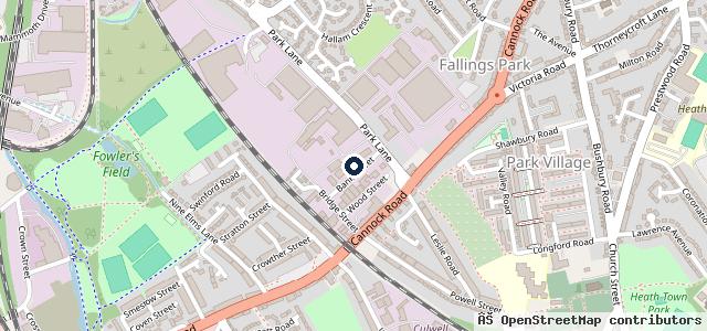 Map showing the location of B S Motors