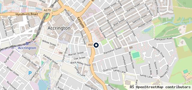 Map showing the location of Barnes Street Garage Limited