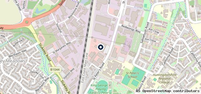 Map showing the location of Bartlett Automotive BMW, MINI, PORSCHE Servicing & MOT