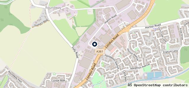 Map showing the location of Bathwick Tyres - Team Protyre