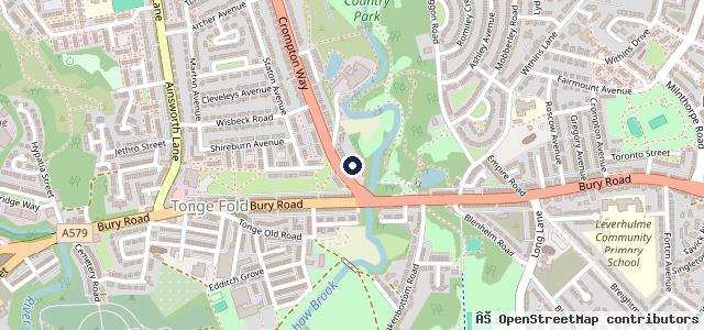Map showing the location of Cromptons Automotive Ltd