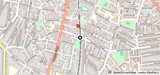 Map showing the location of Birmingham Auto Centre Ltd