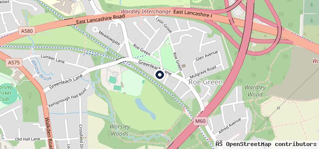 Map showing the location of Broadoak Electrical Ltd