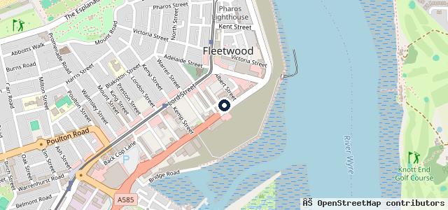 Map showing the location of C & H Testing Centre