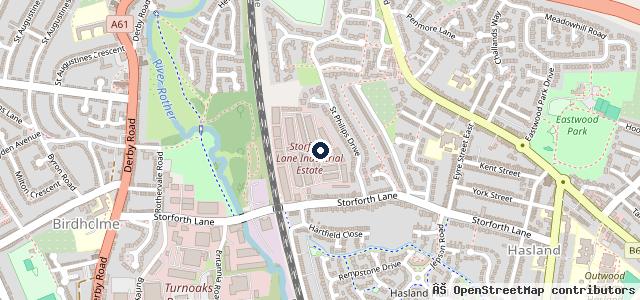 Map showing the location of Cavendish Motors Ltd