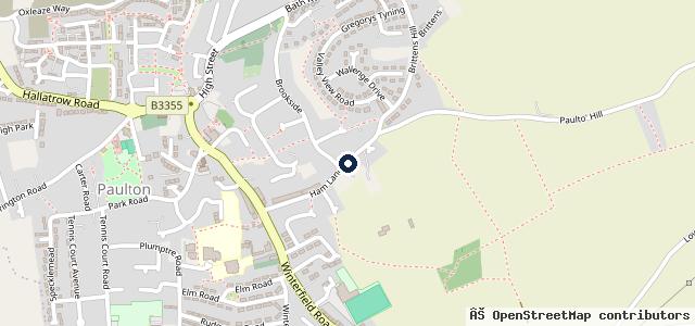 Map showing the location of Central Garage Paulton Ltd