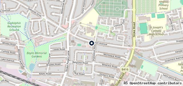 Map showing the location of PD Motors