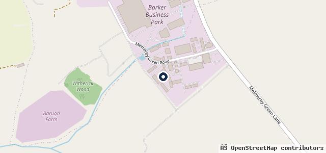 Map showing the location of Chonka MOT & Vehicle Services