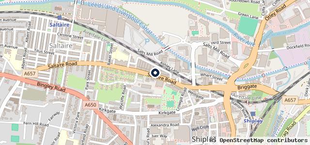 Map showing the location of Click On Tyres