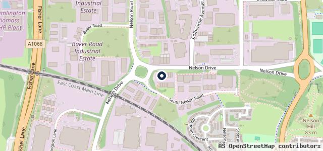 Map showing the location of CP Motors (North East) Ltd