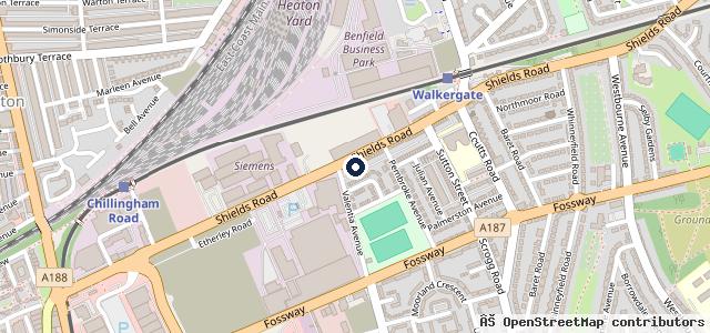 Map showing the location of D Holland Motor Engineers