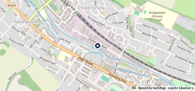 Map showing the location of De Lisle Ltd