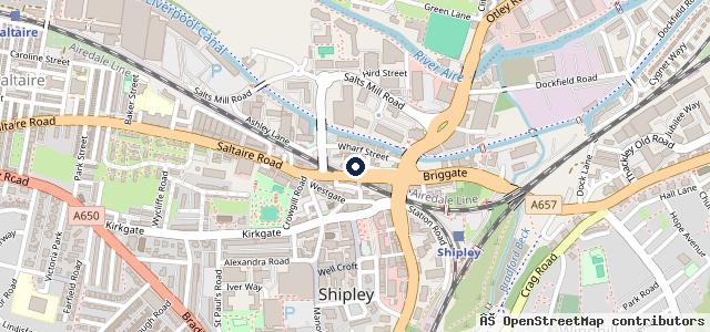 Map showing the location of Davids Car Care