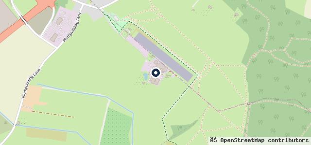 Map showing the location of Dargate MOT Centre