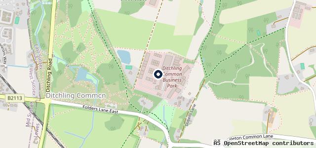 Map showing the location of Only MOTs | Ditchling