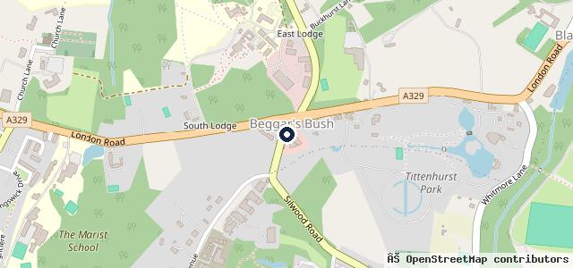 Map showing the location of DPS coachworks ltd | Sunninghill