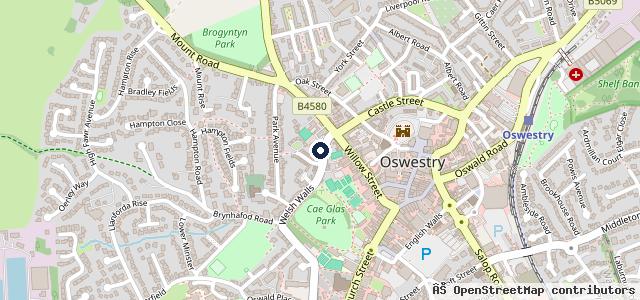 Map showing the location of E M Hughes Autocentre