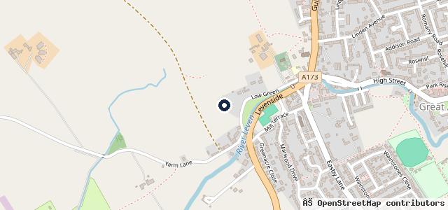 Map showing the location of Easby motor co garage 40 years experience