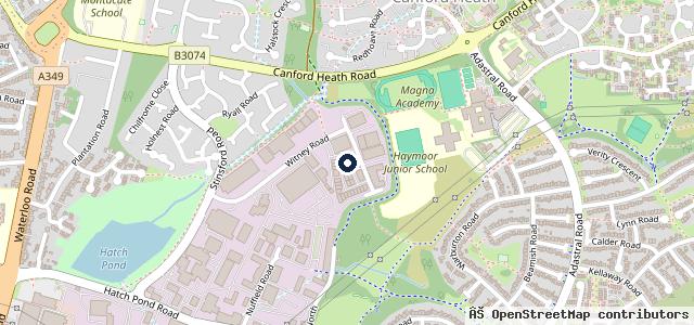 Map showing the location of Essanjay