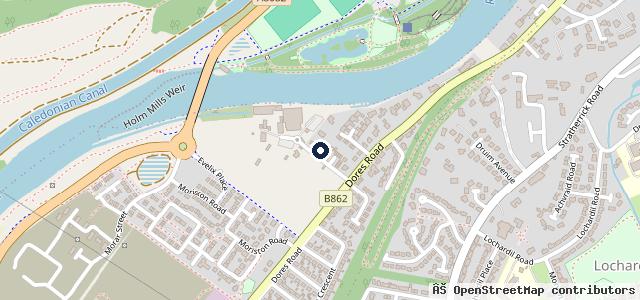 Map showing the location of R Macdonald &amp; Son | Inverness