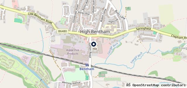 Map showing the location of Fix Auto Bentham