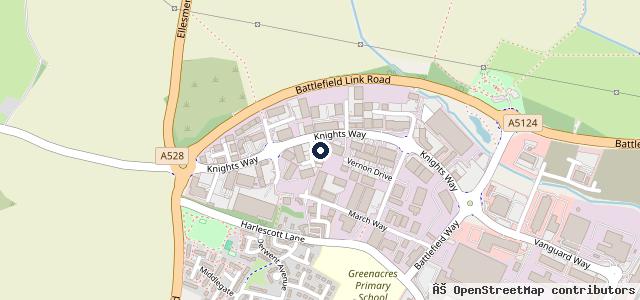 Map showing the location of French Cars Shrewsbury Ltd.