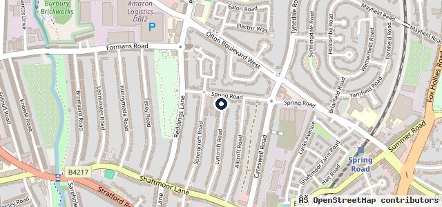 Map showing the location of G T Motors