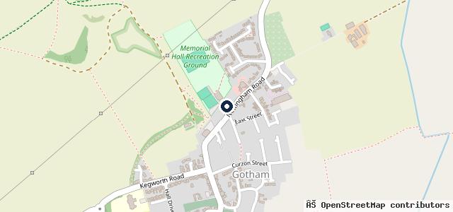Map showing the location of Gotham Car Sales