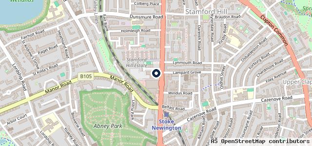 Map showing the location of Glyn Hopkin Nissan North London
