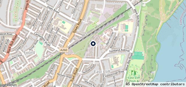 Map showing the location of Grizzly’s Custom Bikes