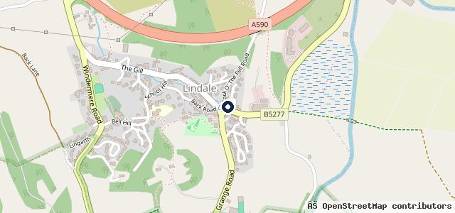 Map showing the location of Hadwins Volkswagen
