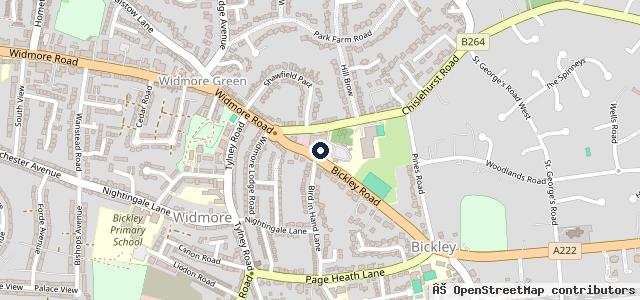 Map showing the location of Hedin Automotive BMW Bromley (Formerly Stephen James BMW)