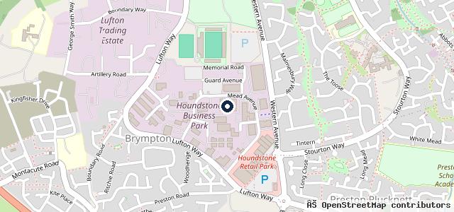 Map showing the location of Heritage of Yeovil Volkswagen