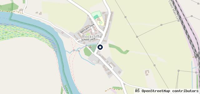 Map showing the location of Hillside Garage Cargo