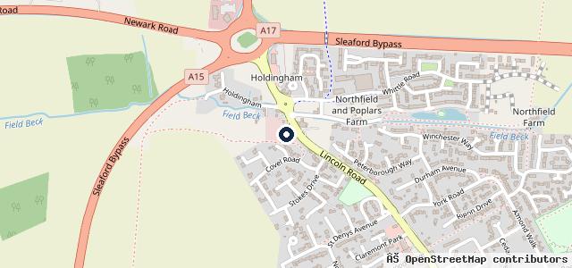 Map showing the location of Hochmeyer motors