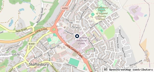 Map showing the location of Hine Motors - Foray Motor Group