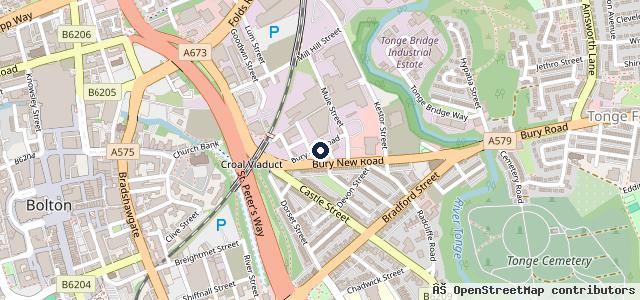Map showing the location of Jeffs Auto Electrics