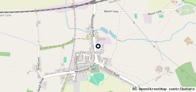 Map showing the location of Briant Tyres - Westerleigh