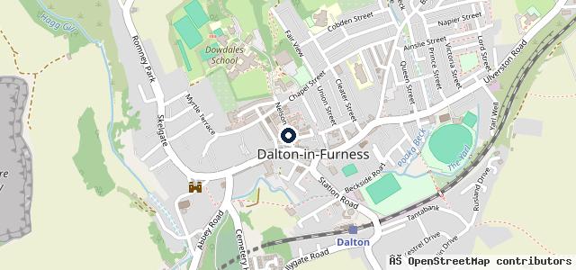Map showing the location of AJC Automotive