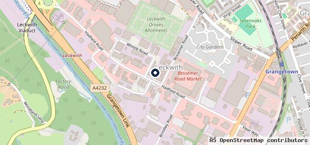 Map showing the location of Victoria Park Mazda